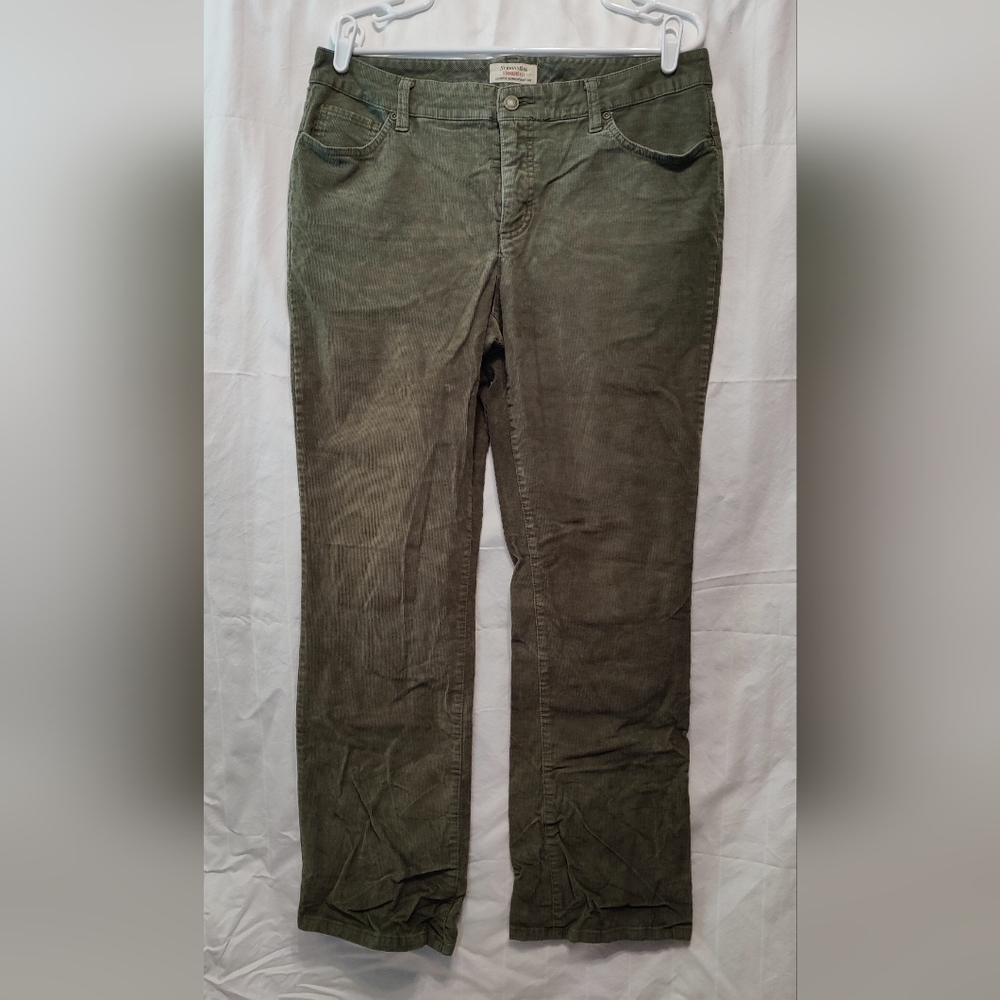 Any Item $10- Send an Offer (Purses Excluded)- Olive Green Corduroy Pants